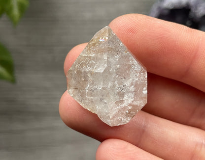 Herkimer Diamond with Hematite Inclusions (N)