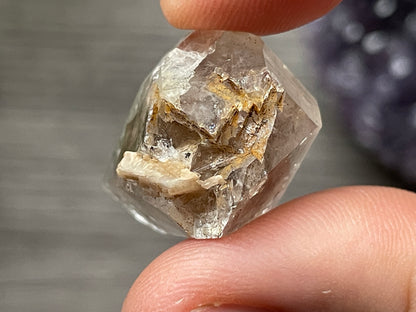 Herkimer Diamond with Mica Inclusions (#12)
